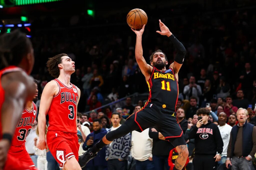 302 puntos: Récord de anotación en la temporada 2025 de la NBA entre Bulls y Hawks