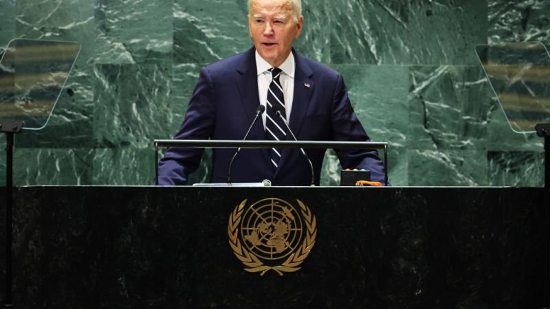 Biden en la ONU: "Afrontamos desafíos globales desde Ucrania hasta Gaza y Sudán"