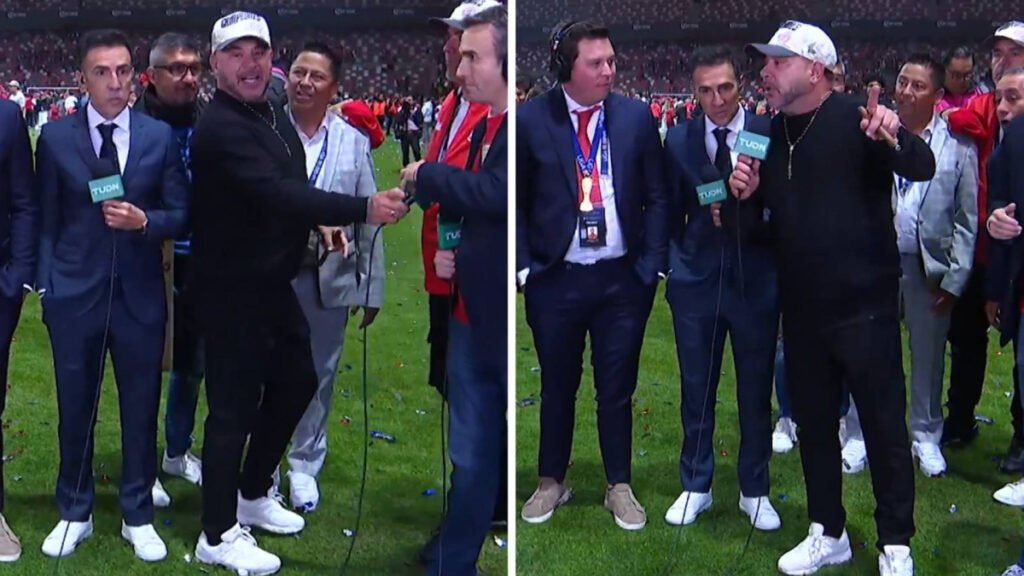 El contundente reproche del 'Turco' Mohamed a un periodista tras conquistar la Liga MX: "¡La chinga tu madre!"