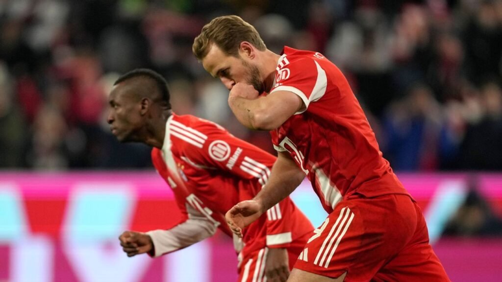 Kane logra un récord histórico con el Bayern Múnich