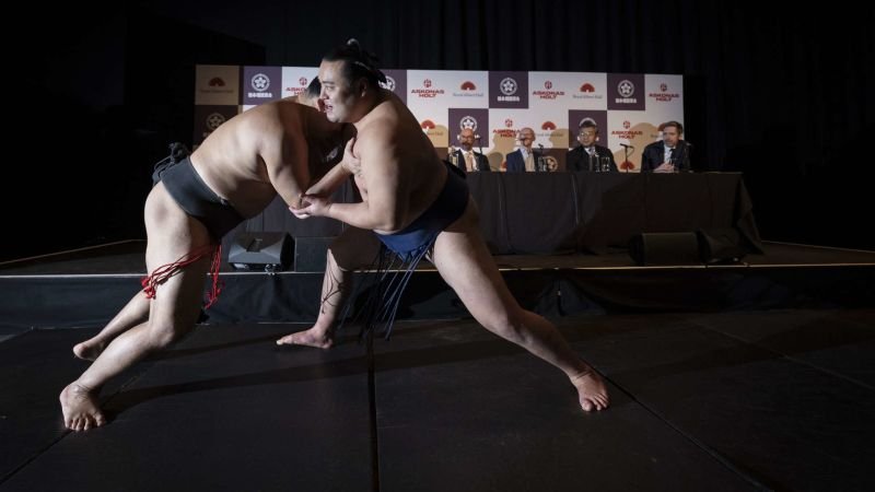 La emocionante vuelta del sumo a Londres después de 34 años de ausencia