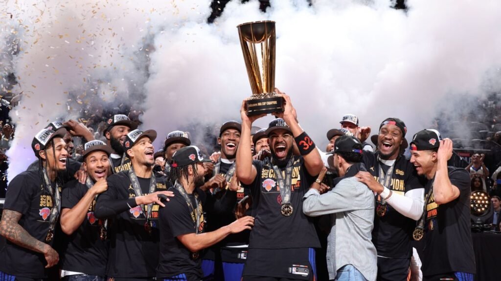 Los Knicks se coronan como campeones de la NBA Cup 2025