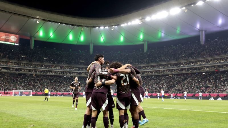 México rompe la mala racha y conquista la victoria ante Estados Unidos en Guadalajara