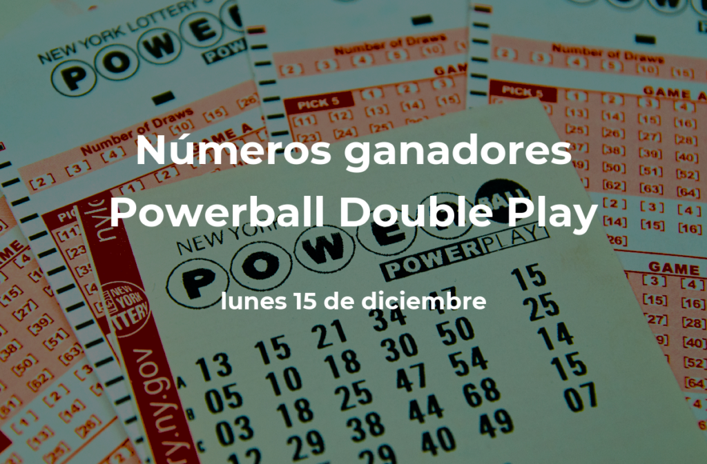 Resultados en vivo de Powerball Double Play: lunes 15 de diciembre de 2025