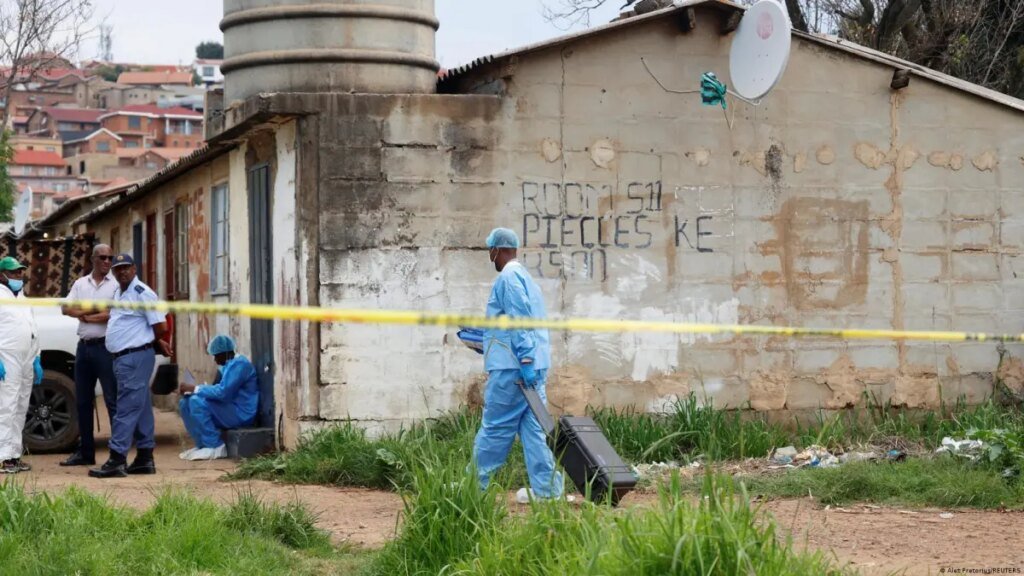 Tiroteo en Sudáfrica: 10 muertos y 10 heridos en un trágico incidente