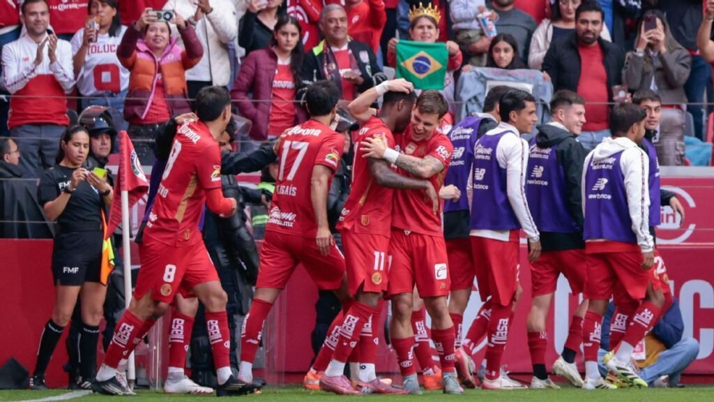 Toluca sigue invicto y se posiciona como sublíder tras derrotar a FC Juárez