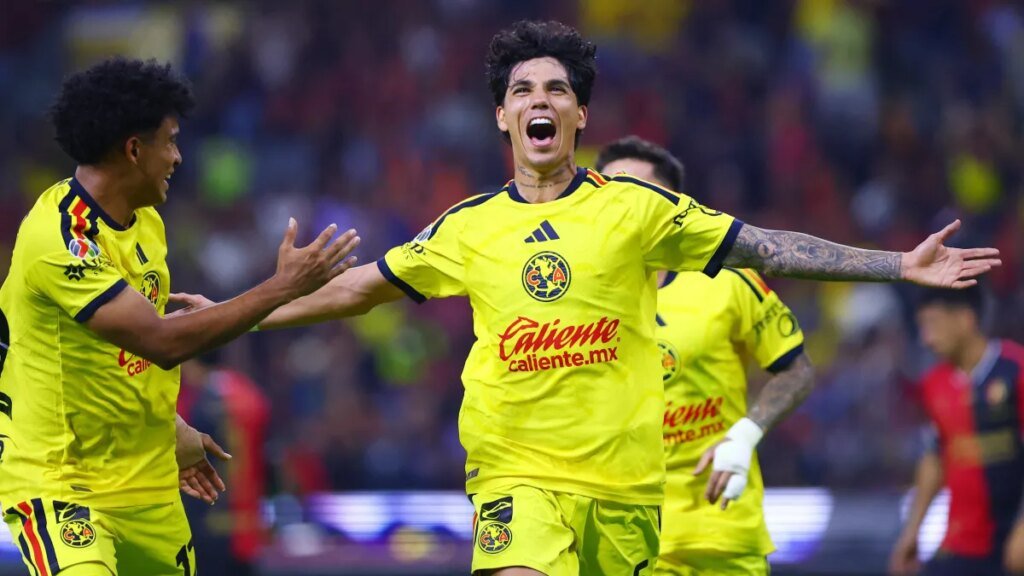 América arrasa al Atlas en el Estadio Jalisco con una contundente victoria de 2-5