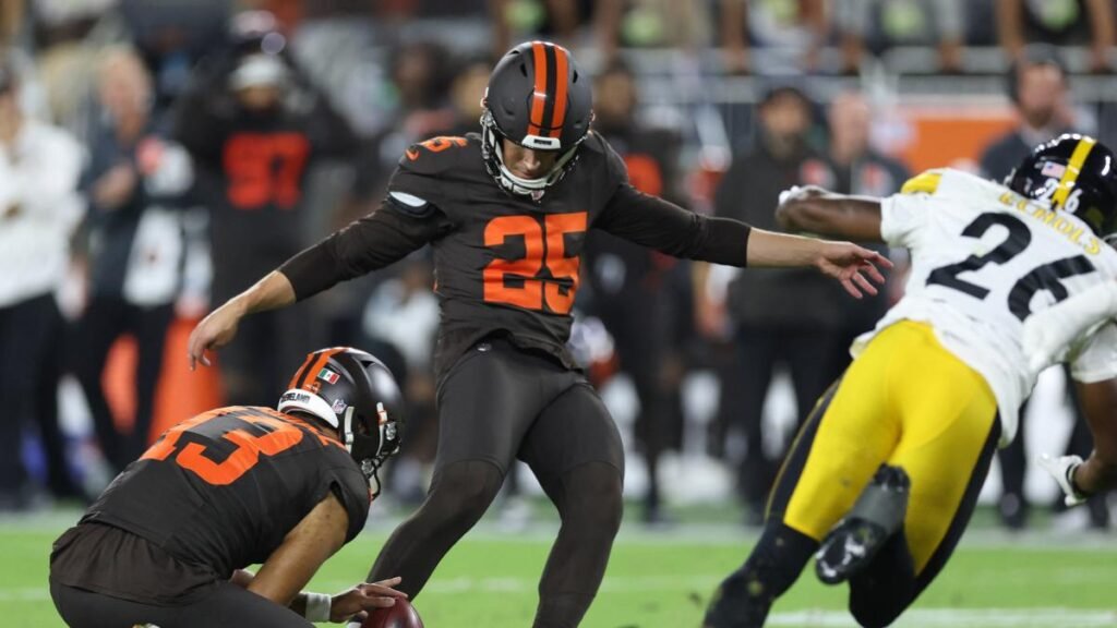 Drama en el Thursday Night Football: Los Cleveland Browns vencen a los Steelers en el último instante